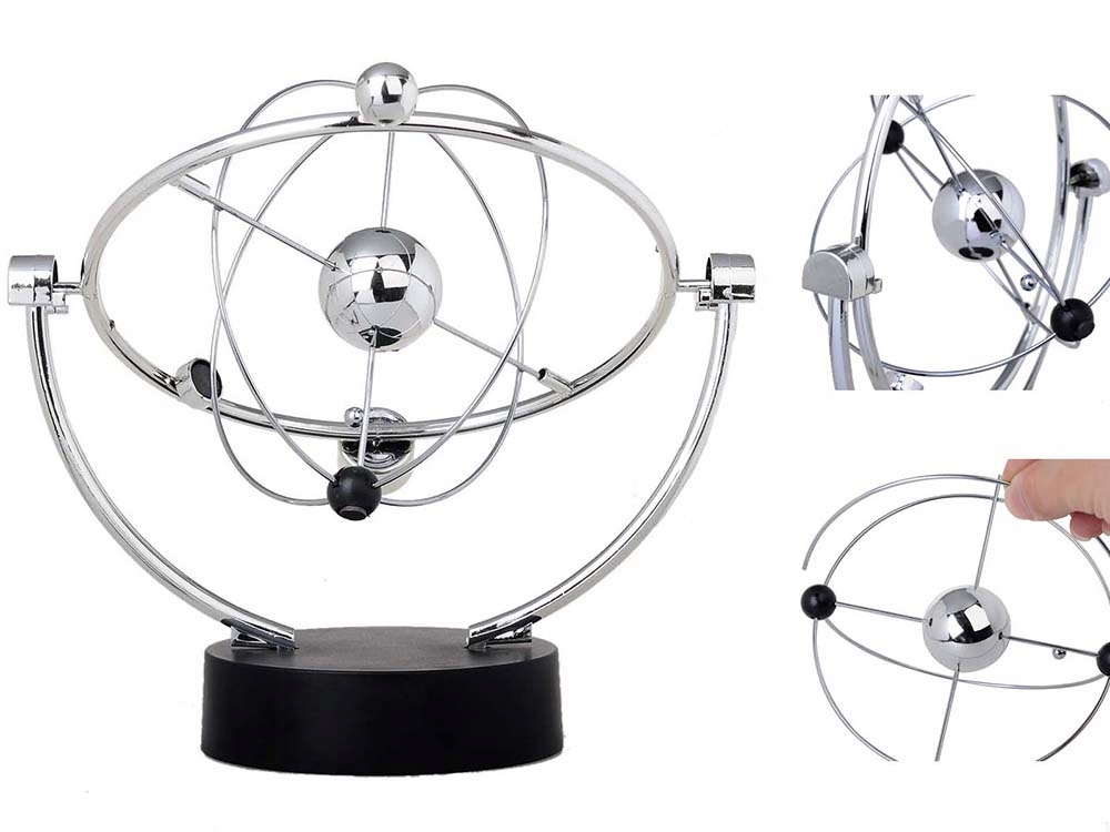 WAHADŁO MAGNETYCZNE UKŁAD SŁONECZNY KOSMOS PLANETA Stan opakowania oryginalne