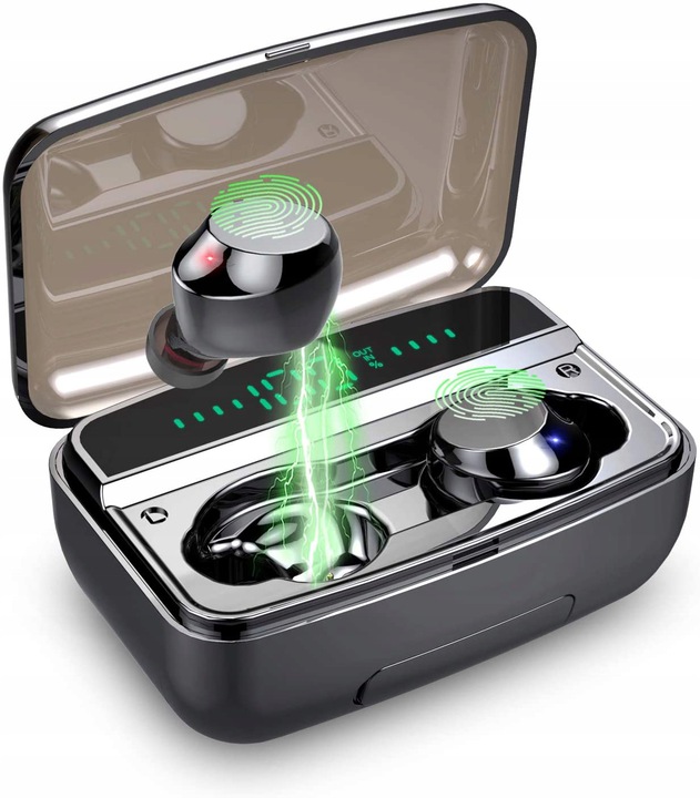 A1 Tws Bezdrátová sluchátka Bt 5.0 Box Pw.bank