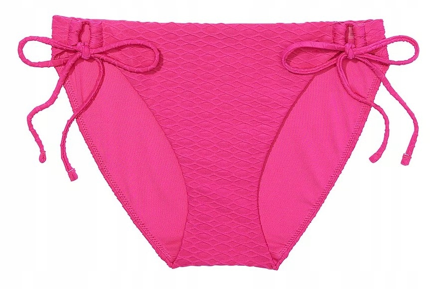 Plavkové bikiny Victoria's Secret se zavazováním, růžové, velikost S