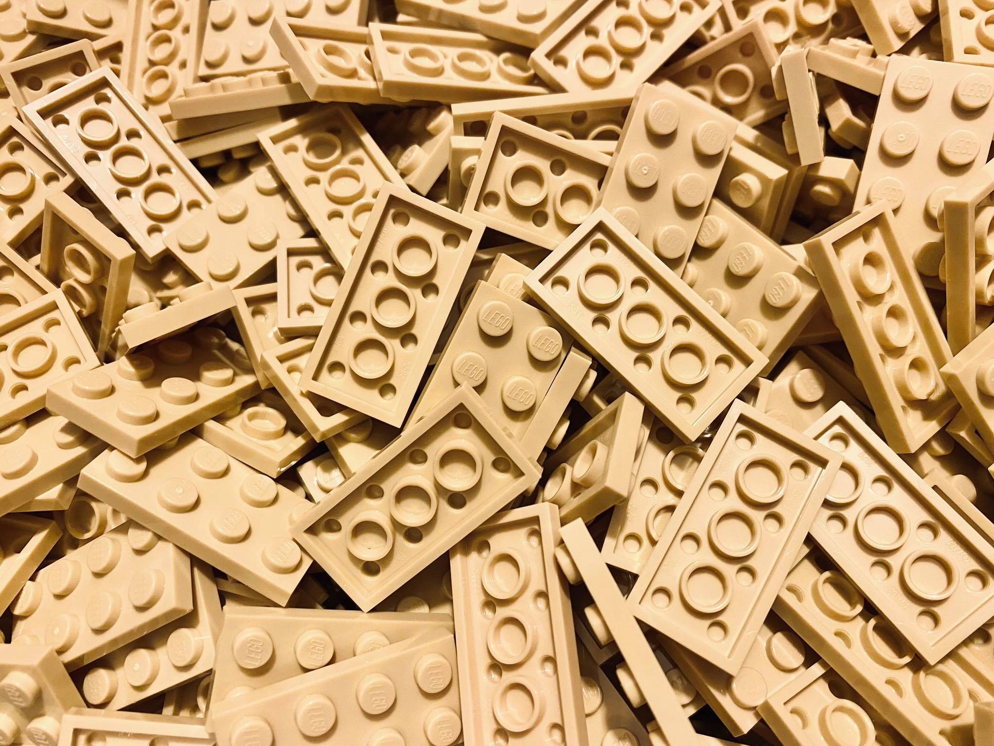 

Lego 3020 plate płytka 2x4 Tan 10 szt Nowe