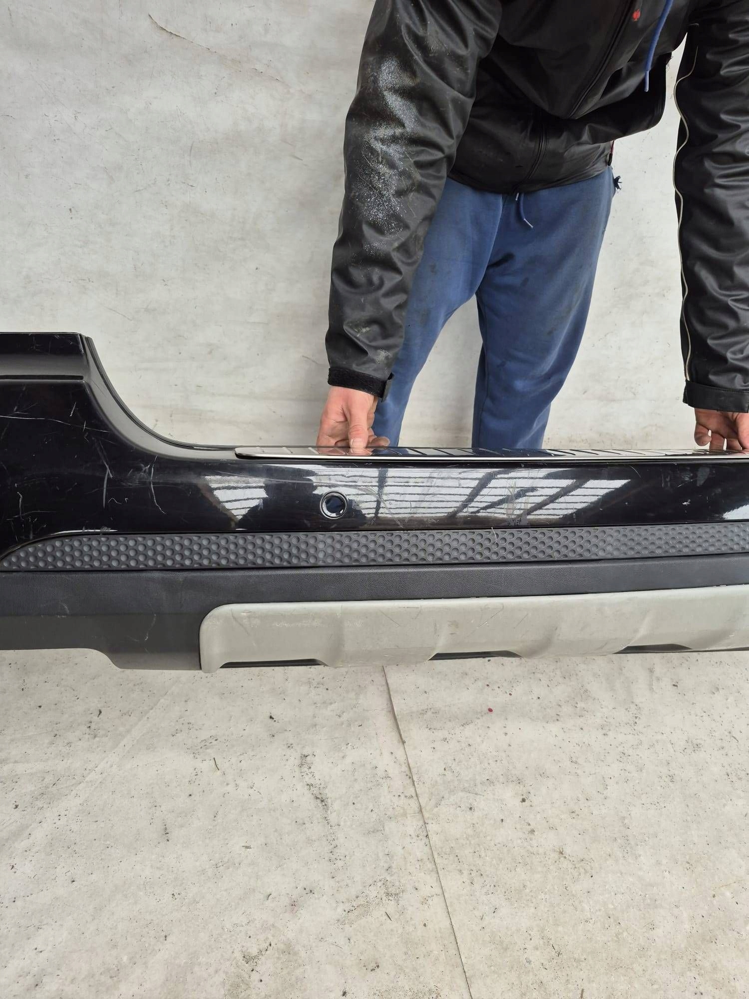 MERCEDES ML II 2 W164 05-08 bumper rear part rear PDC A1648850065