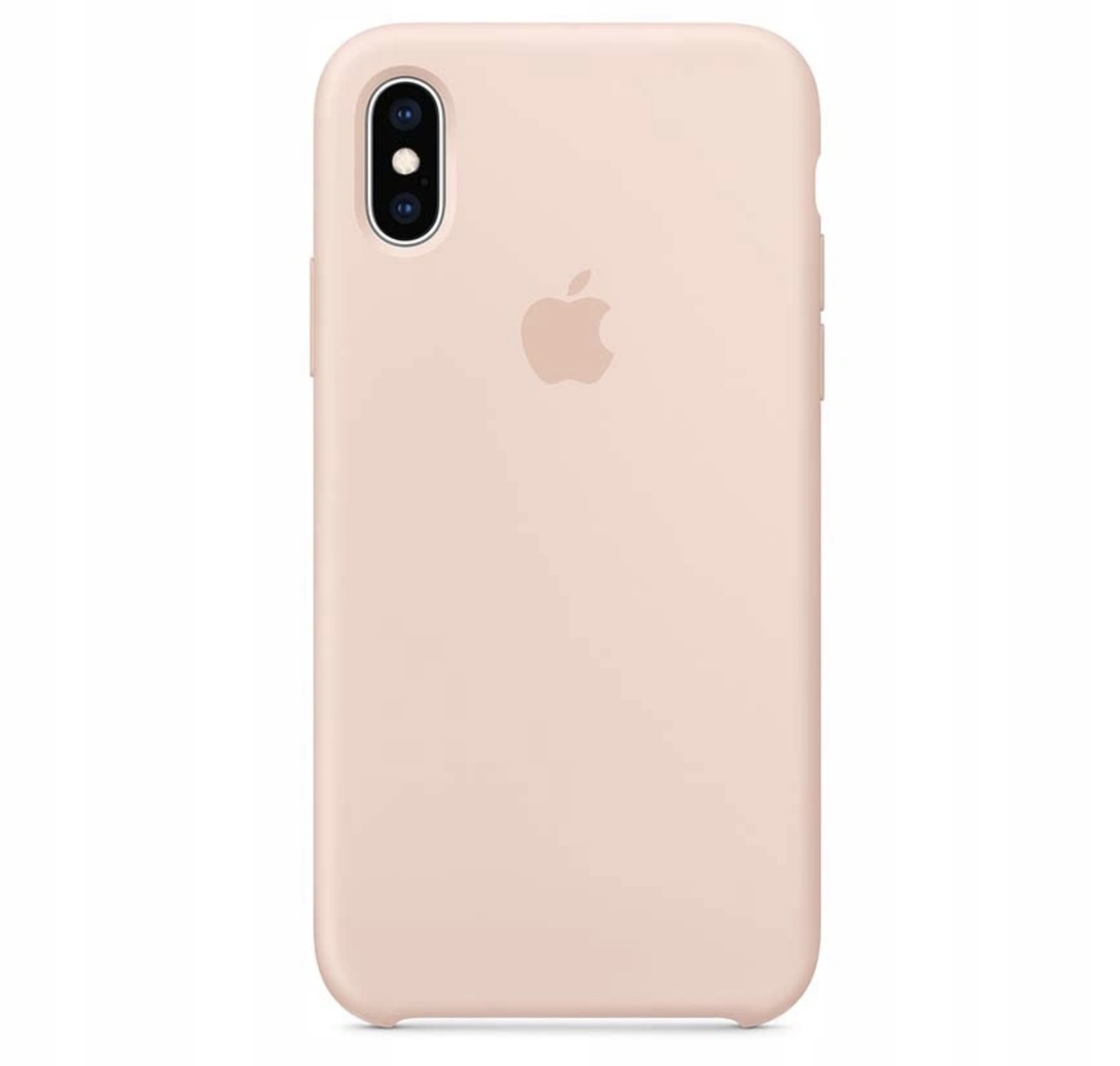 

Silikonowe Etui Apple iPhone X / Xs Piaskowy Róż