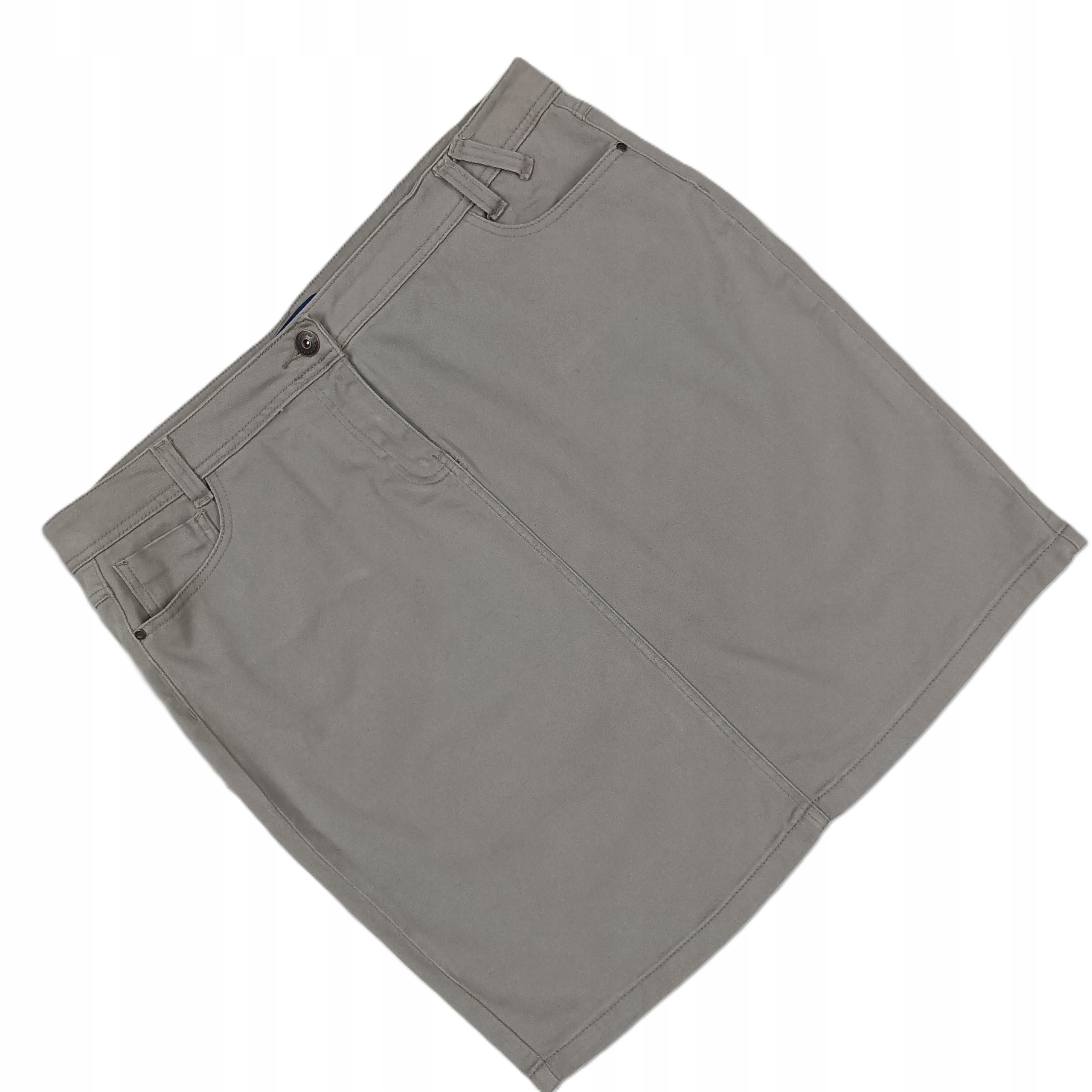 SPÓDNICA DAMSKA MIDI ROZM. 48__DENIM