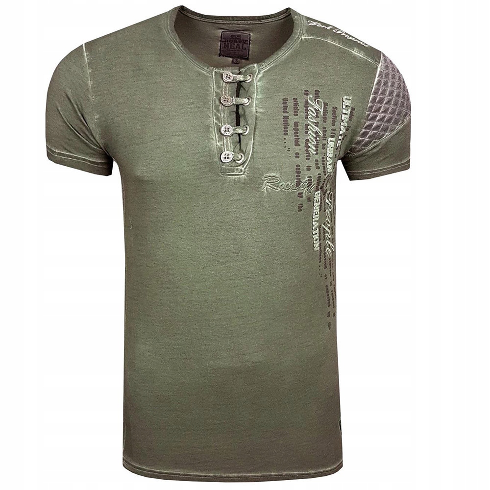 Rusty Neal tričko pánské 6784 regular fit XXL khaki