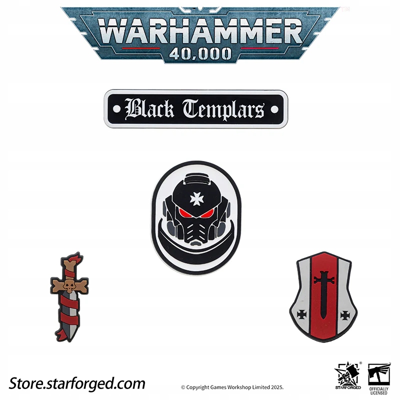 Starforged Black Templars Patch set