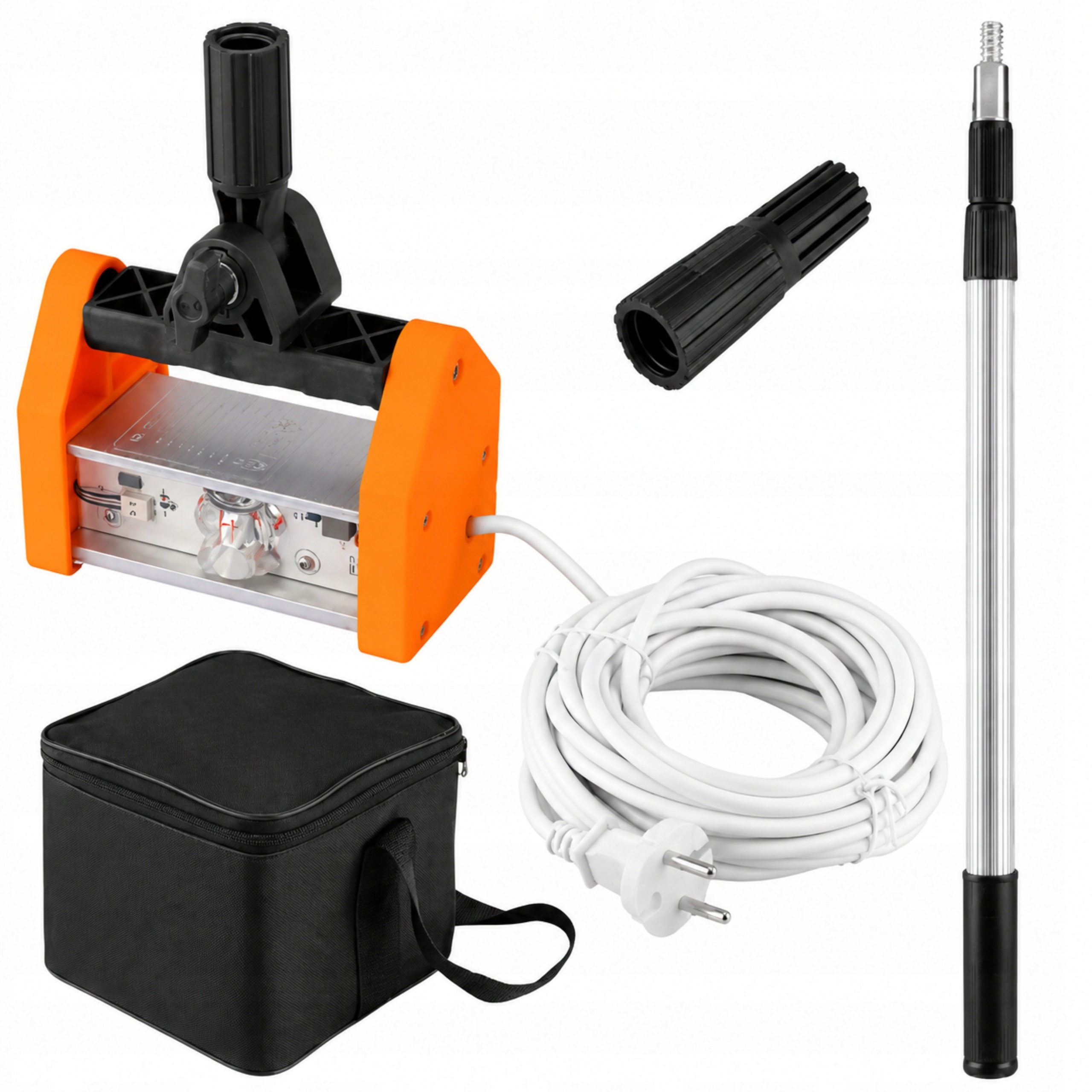 Lampa smugowa Led do gładzi 15W 1500lm teleskop 270cm etui przewód 8 metrów