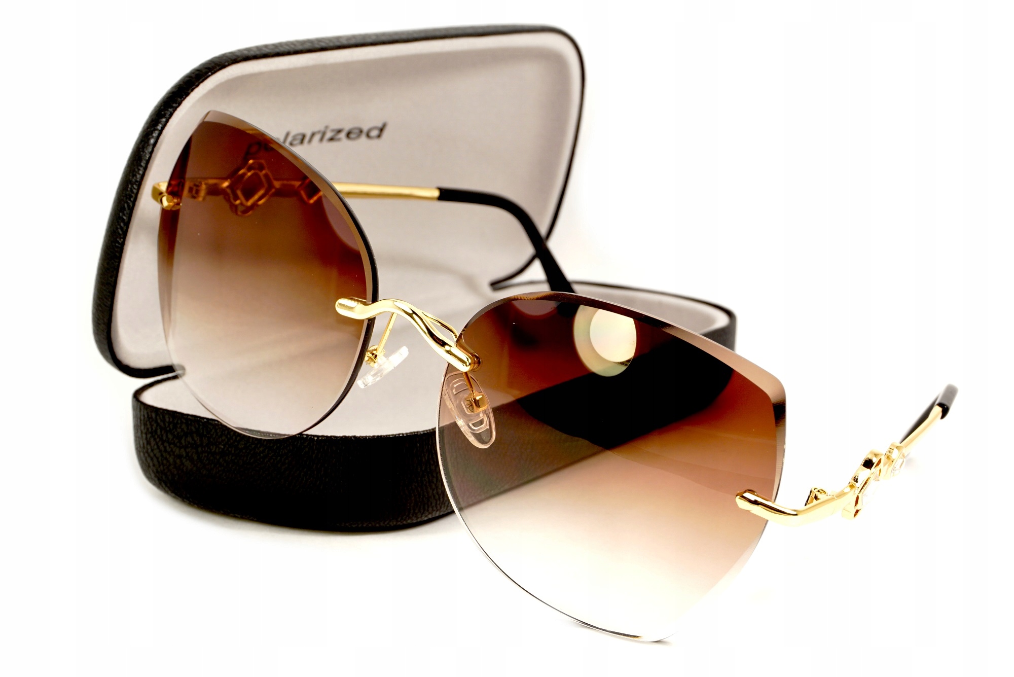 

Damskie Okulary Przeciwsłoneczne Glamour Oversize