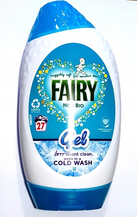 

Fairy Non Bio Cold Wash Brilliant żel do prania Uk