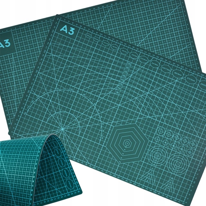 

Dwustronna Mata Do Cięcia Modelarska Samogojąca A3