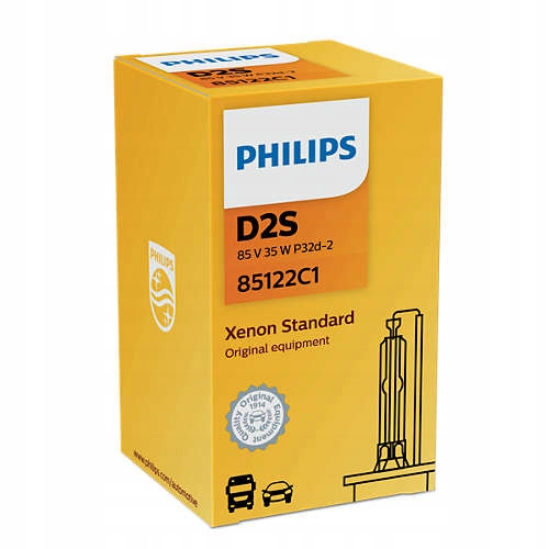 

Philips D2S Vision Xenon Żarnik 4600K 35W 85V