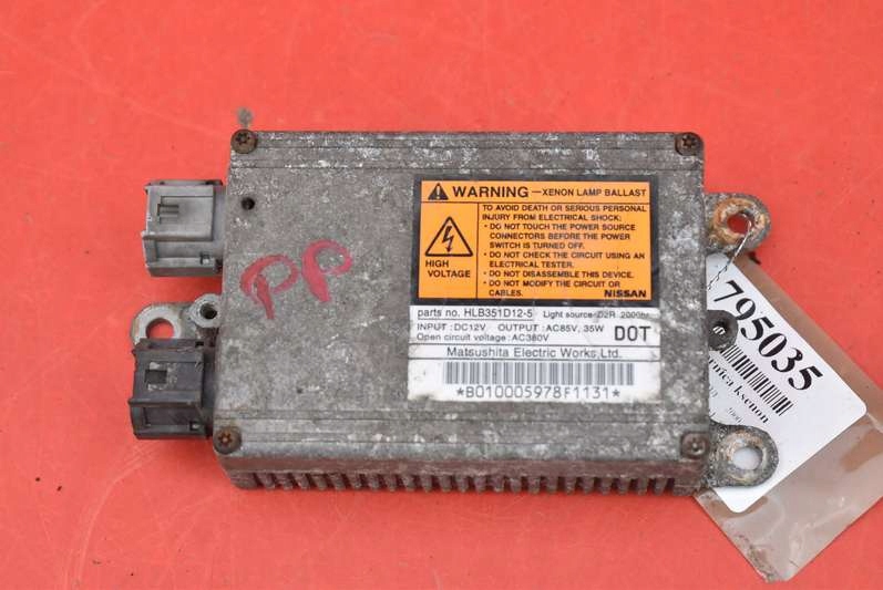 control unit KSENON XENON right HLB351D12-5 NISSAN MAXIMA A33 00-05