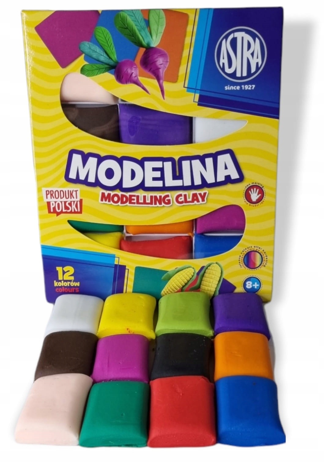 

Modelina 12 kol. szkolna termoutwardzalna Astra