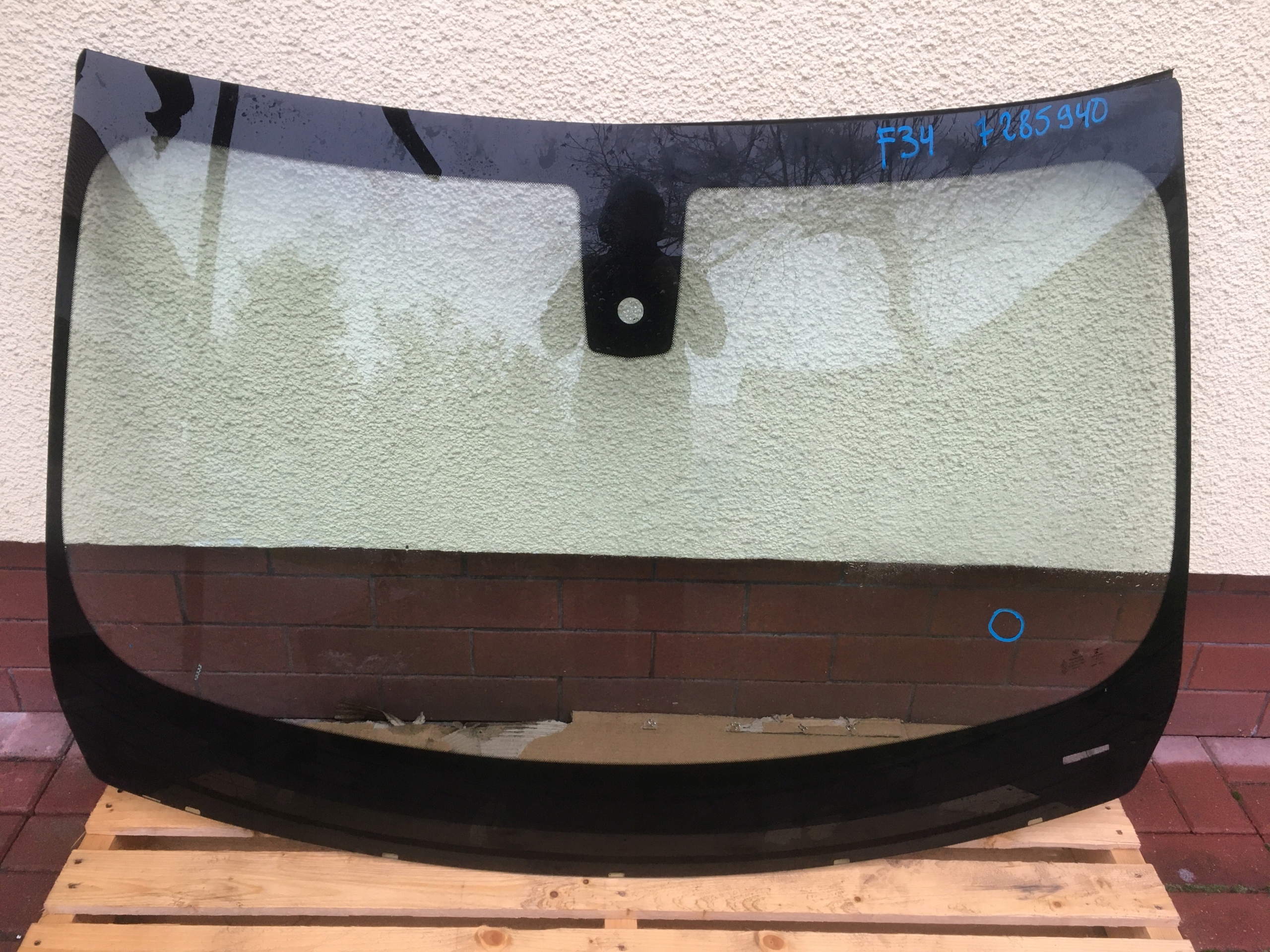 BMW 3 GT F34 лобовое стекло ORG SENSOR 17R