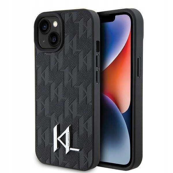 Karl Lagerfeld kryt pro iPhone 15 6,1" KLHCP15SPKLPKLK černý Hc Hot Sta