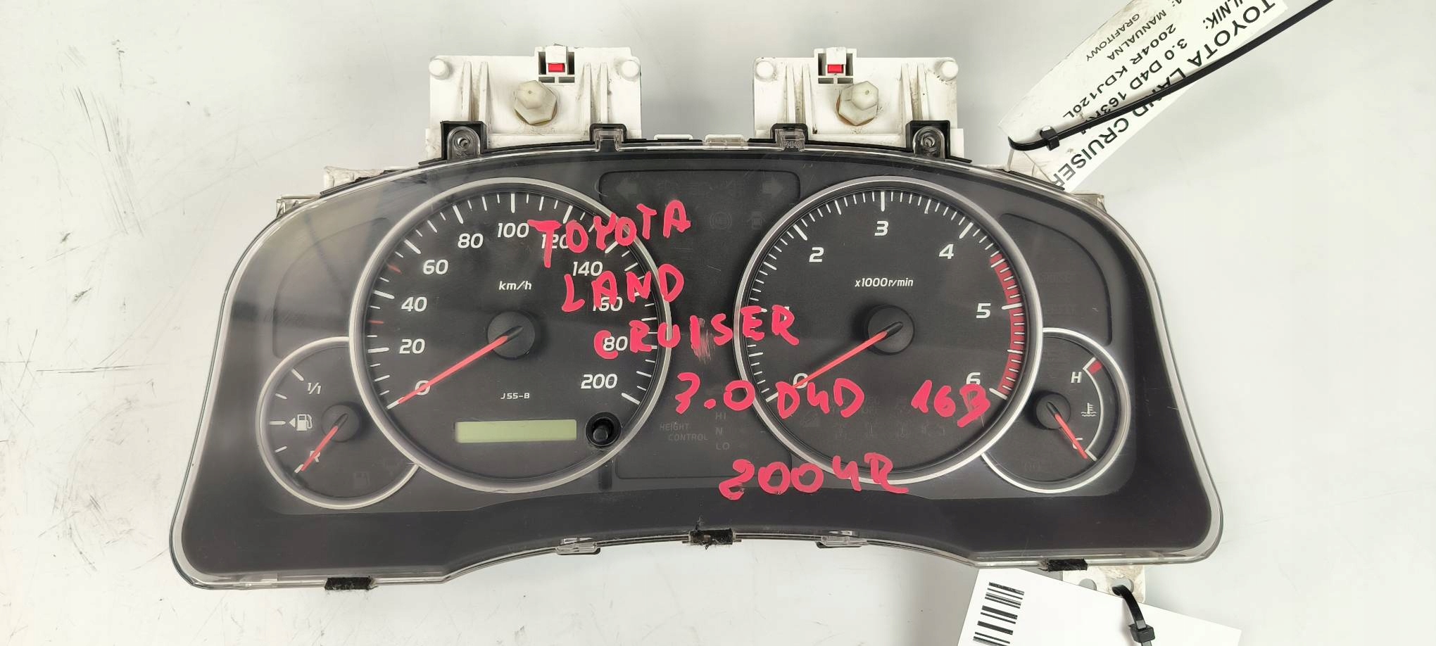 dials clock 769314-310 TOYOTA LAND CRUISER