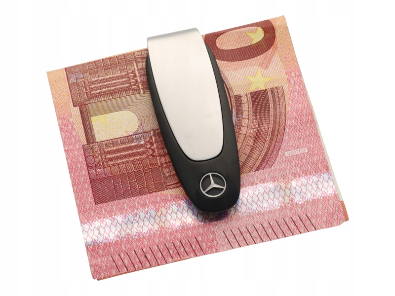 Mercedes klip na bankovky darček