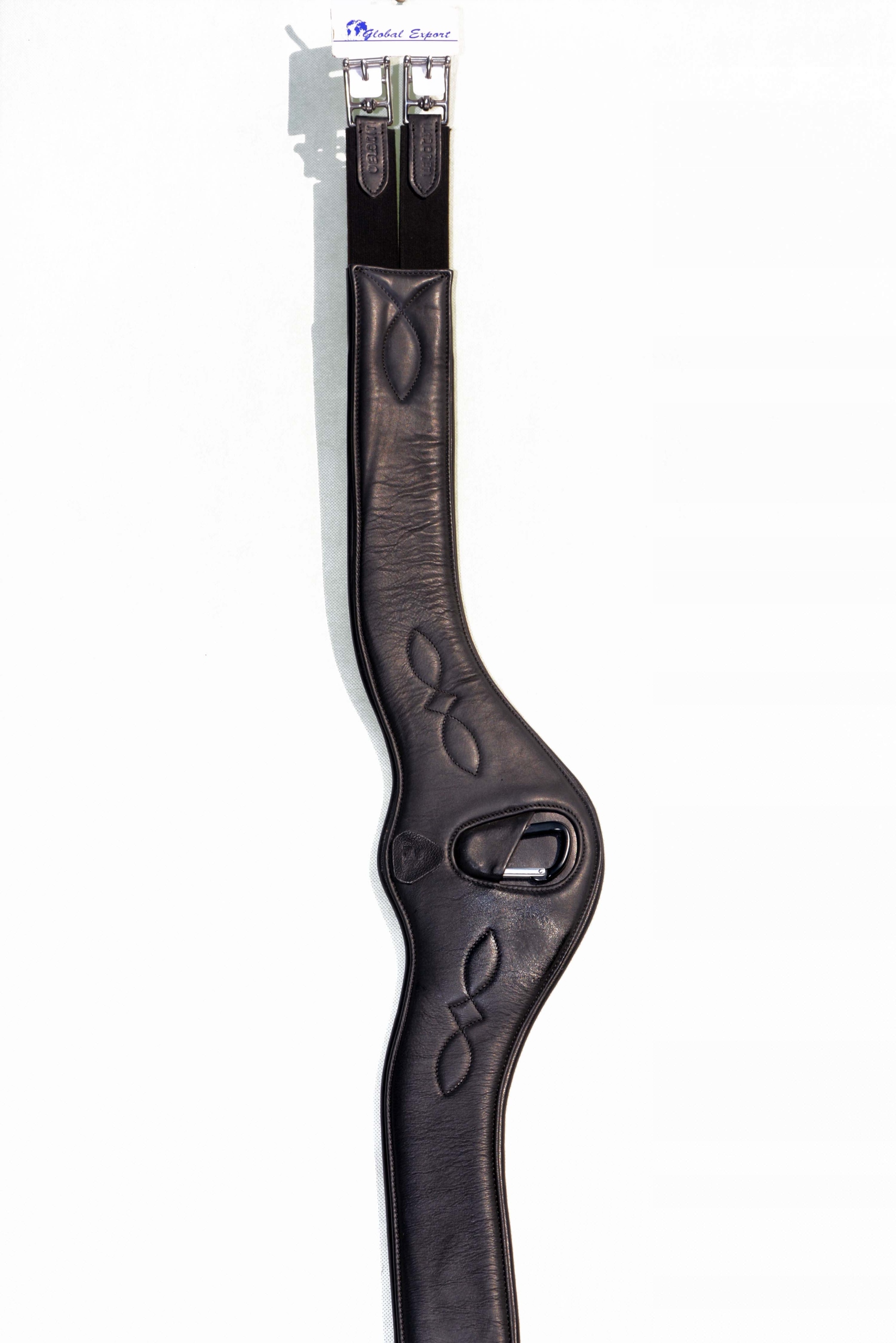 Kožený Pásek S Gumami 120 CM