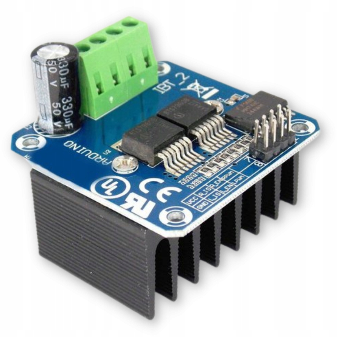 Moduł BTS7960B sterownik silnika o dużej mocy mostek H 43A PWM do 25kHz