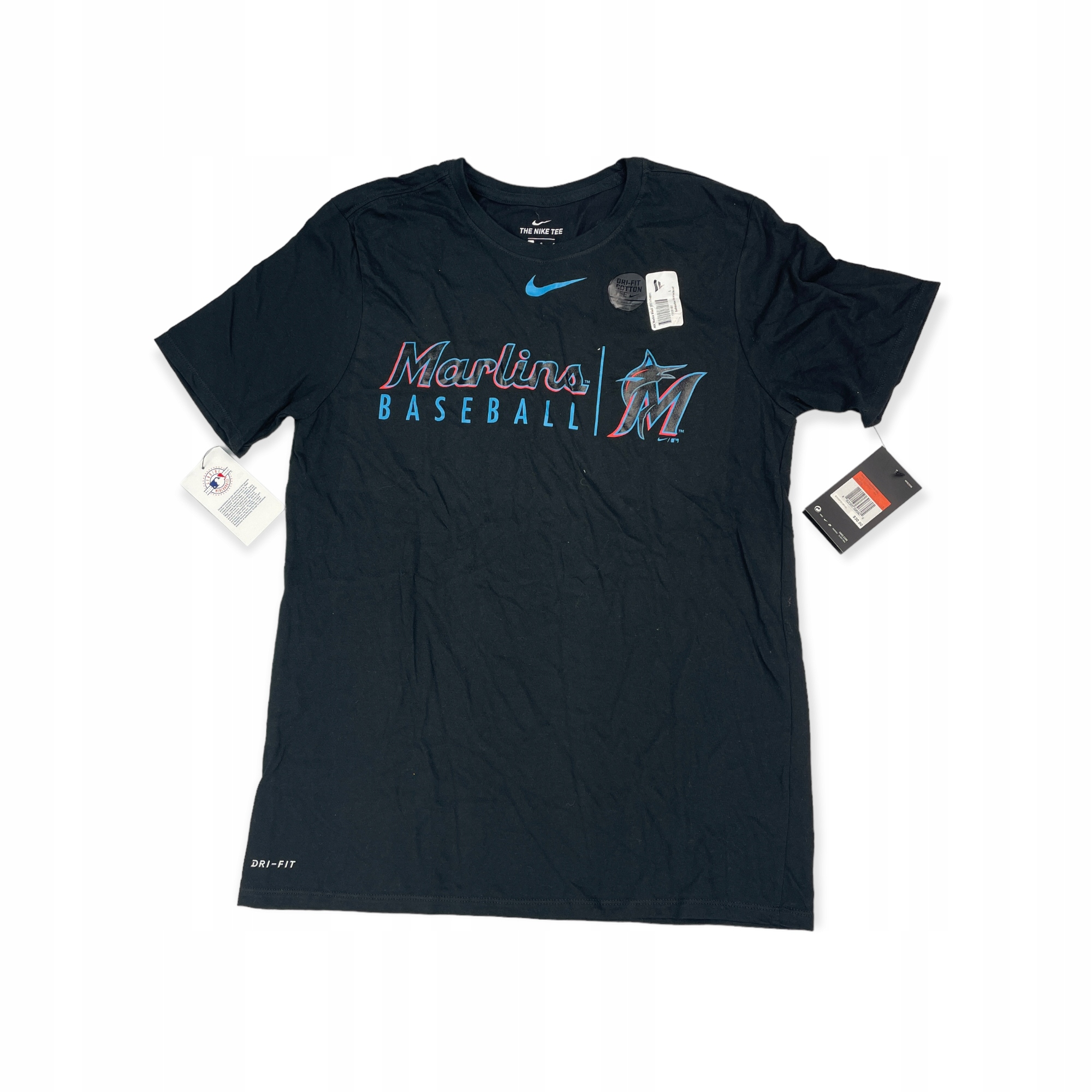 Tričko Pánské tričko Marlins Baseball Mlb L