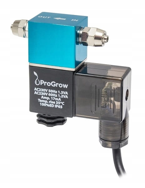 Levně Elektroventil CO2 2,5-3,5W 230V Progrow Nehřeje se do akvária
