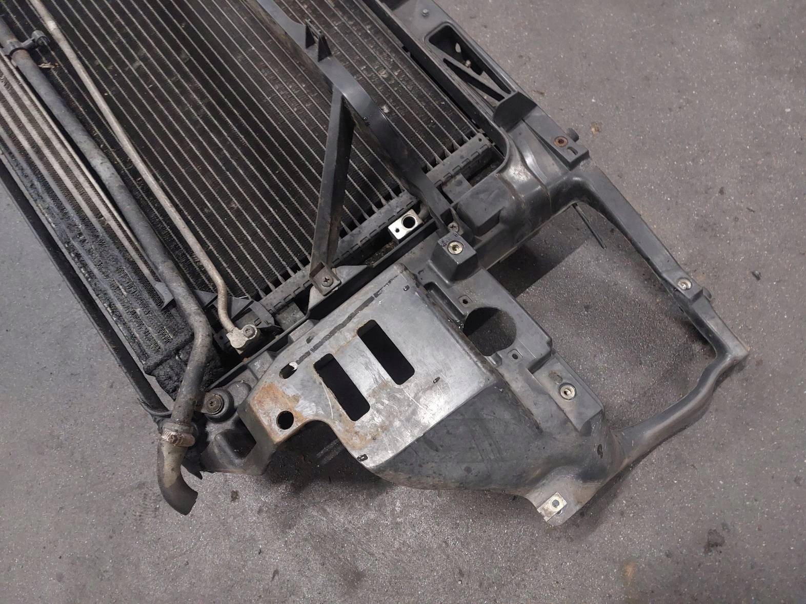 support panel for radiators pillar iron + KOMPLET of radiators VOLKSWAGEN SHARAN MK1