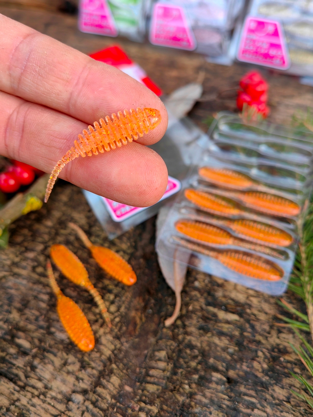 Imitacja narybku Megabass Dr.Choro 5 cm na okonie Długość (cm) 5 cm