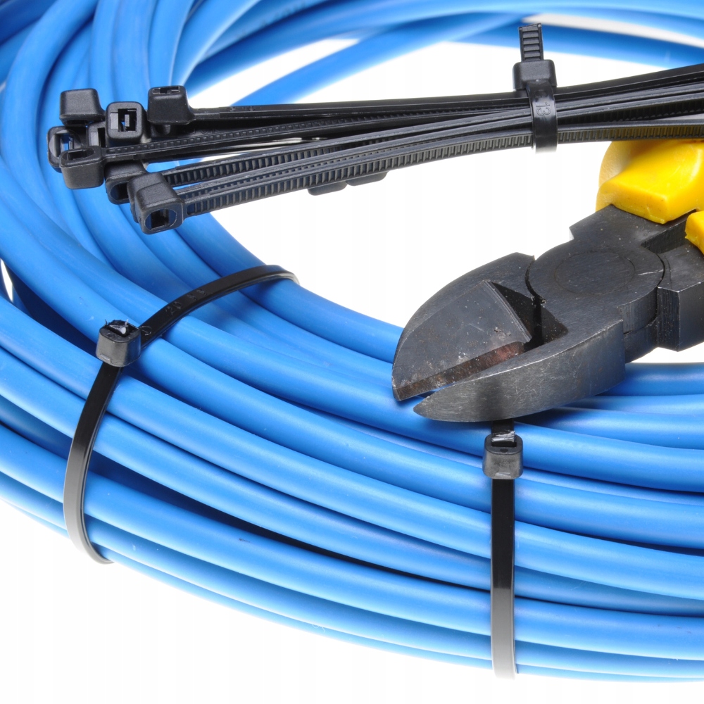 OPASKI OPASKA ZACISKOWA KABLOWA TRYTKI TRYTYTKI MOCNE 3,6MM/150MM 50szt Marka inna