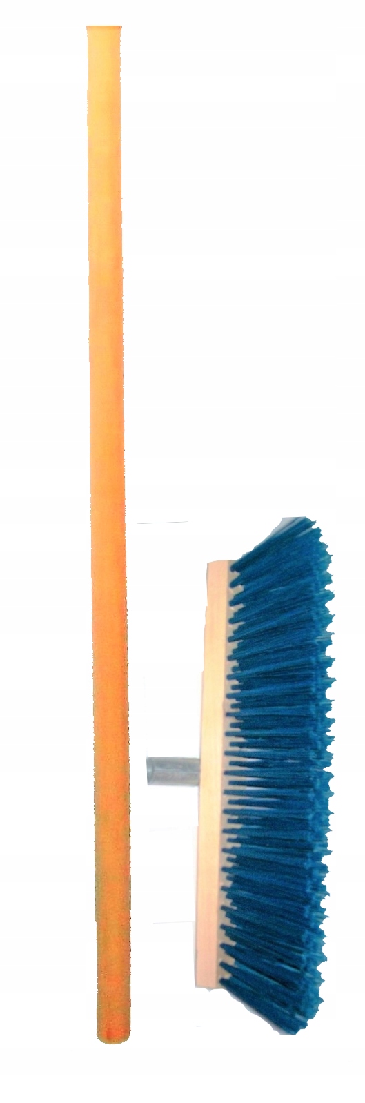 

Szczotka do ulic bruku miotła 50 z kijem