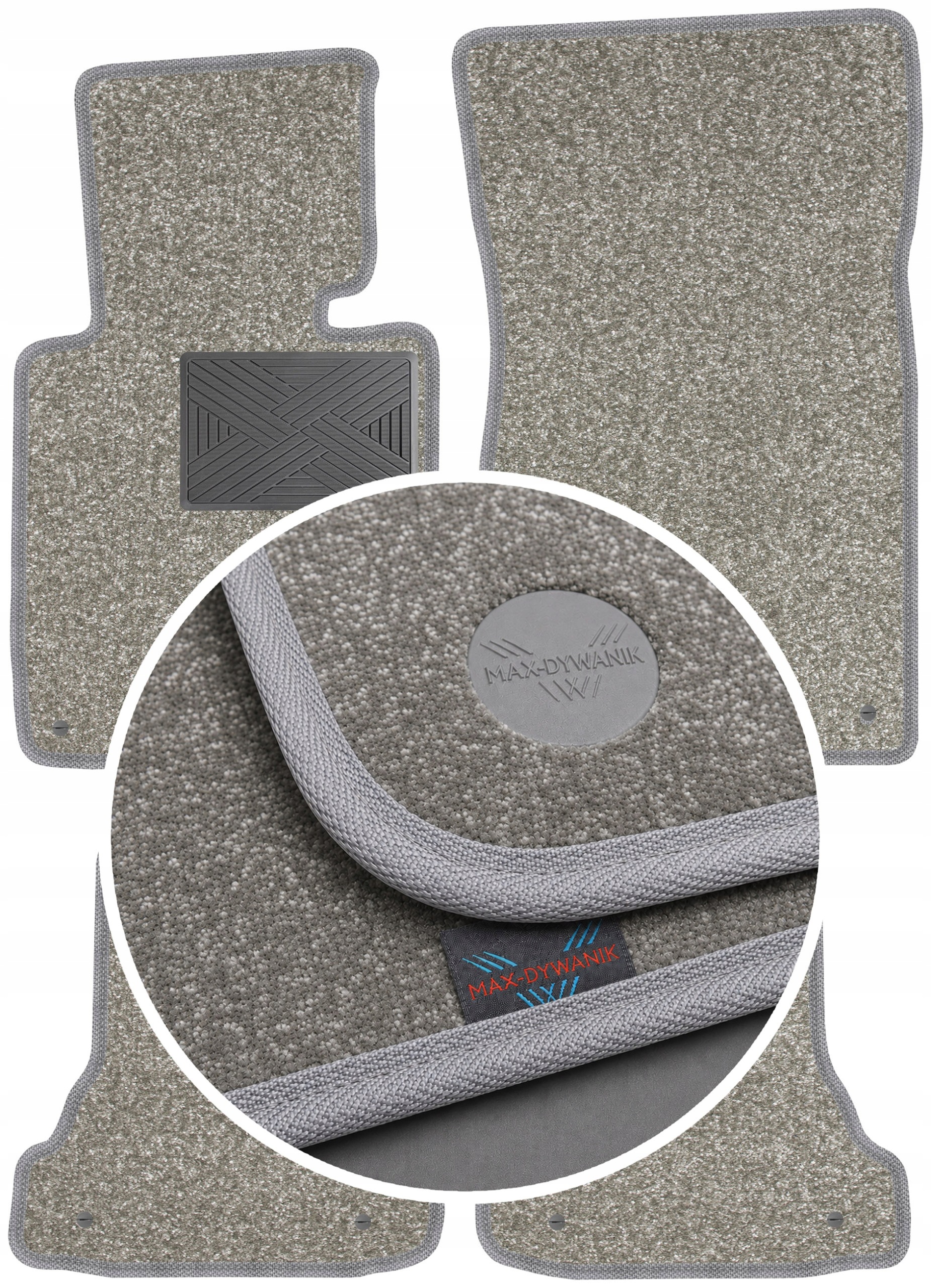 Bmw 3 E46 Cabrio 1998-2006 Koberce do auta Perl-Line 12 mm