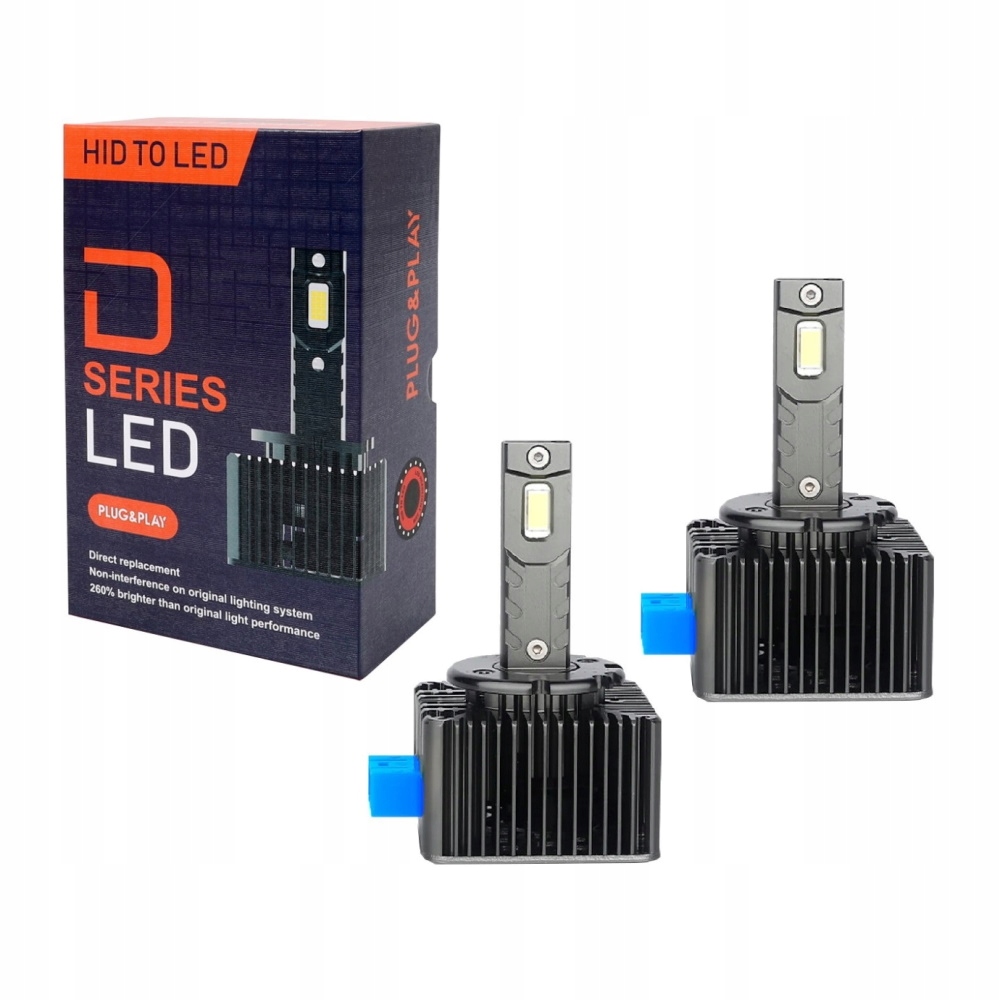 Xenónové D8S Led Žiarovky 6000K 35W Canbus P&p