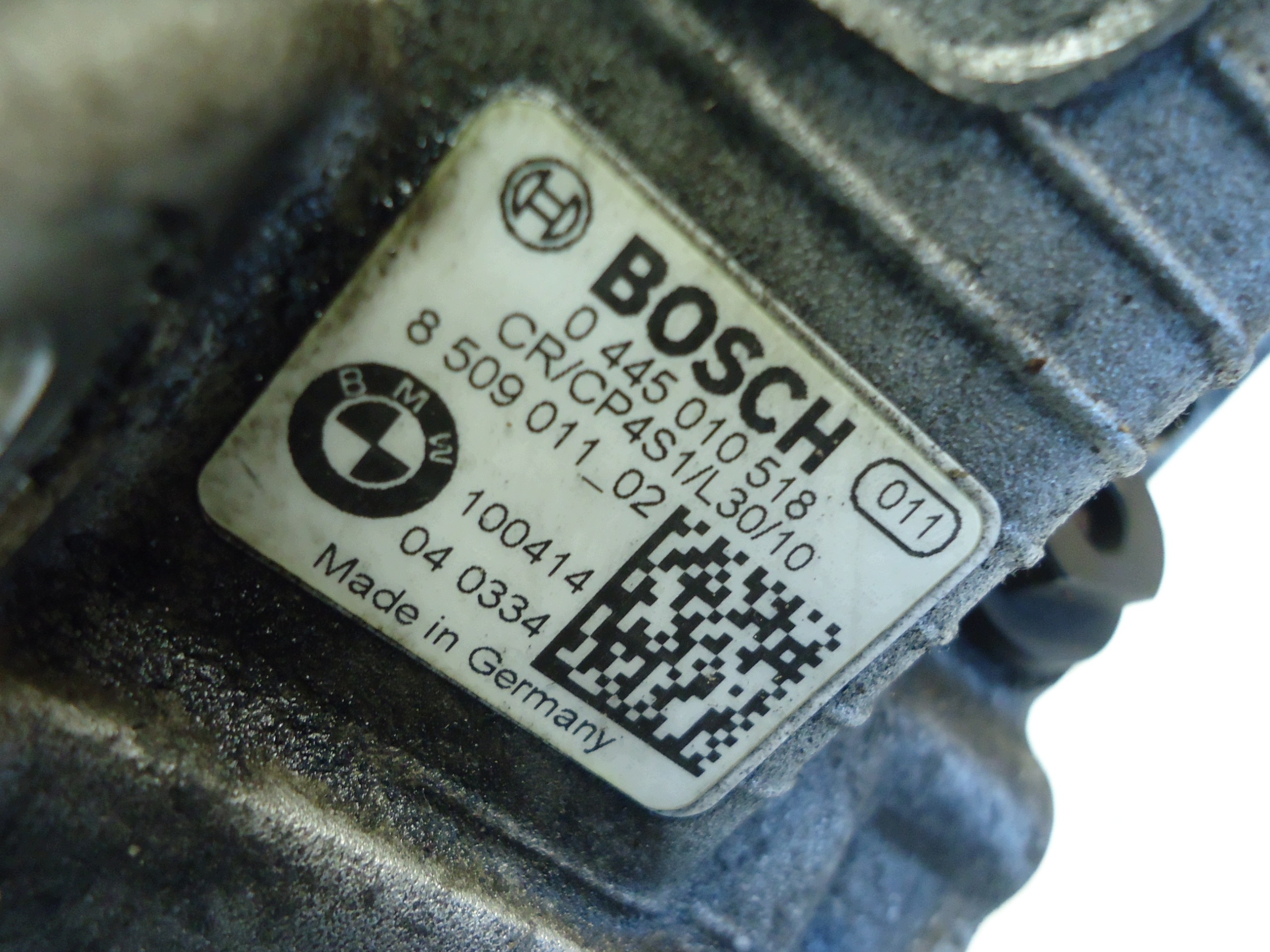 BMW F10 2.0D N47D20C Einspritzpumpe 0445010518
