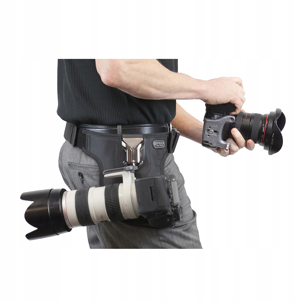Reportážní Pás Spider Pro Dual Camera Holster V2 pro bezzrcadlovky