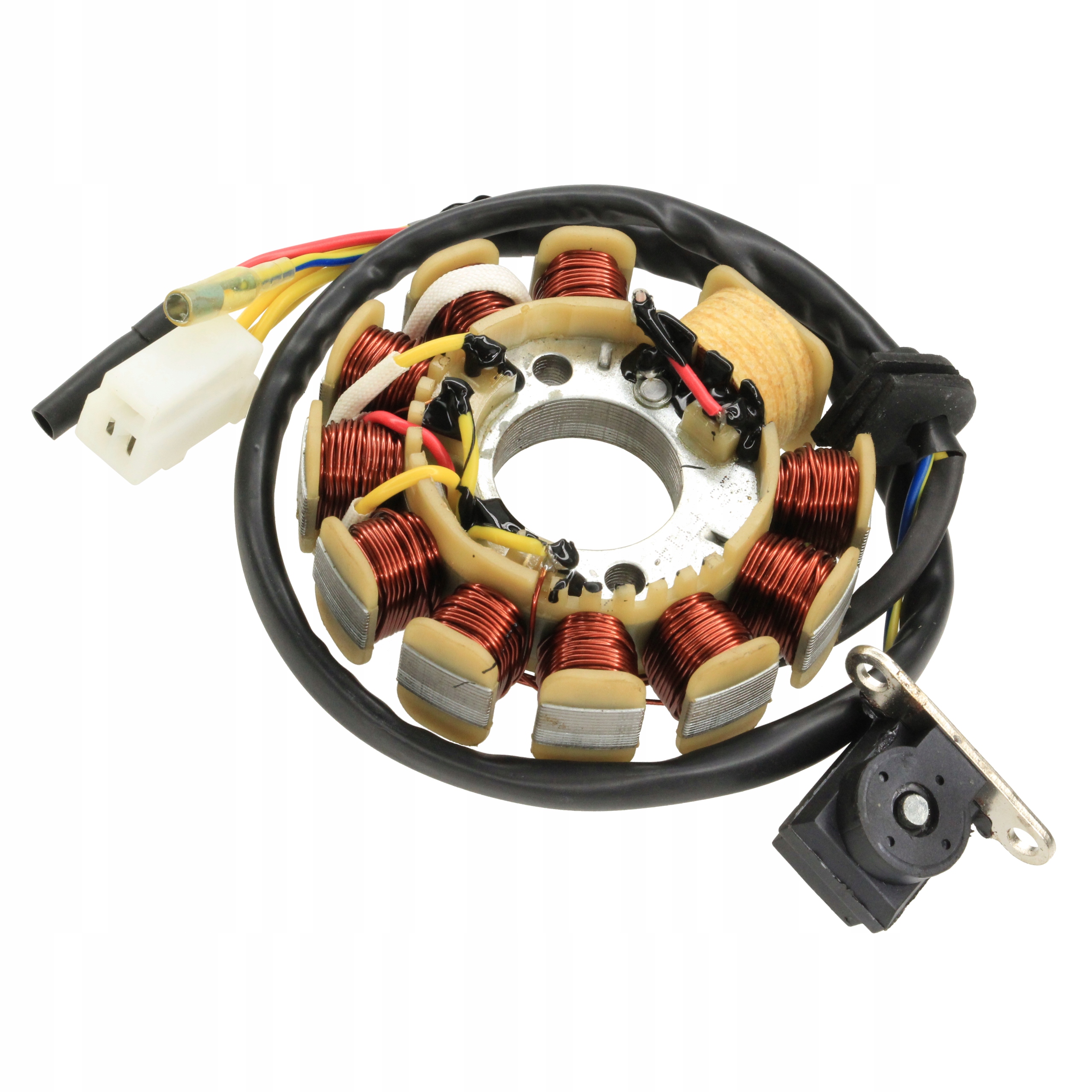 ISKROWNIK STATOR STOJAN CEWKA 4T GY6 11 CEWEK 3F