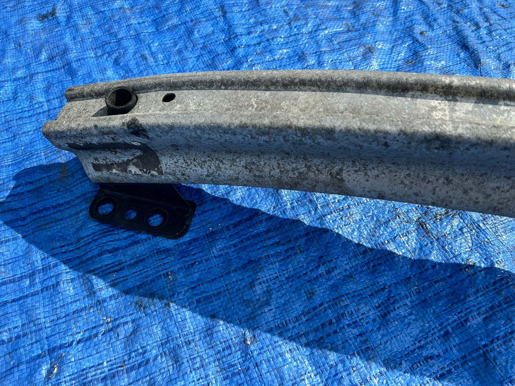 pillar bumper support rear part AUDI Q7 4L