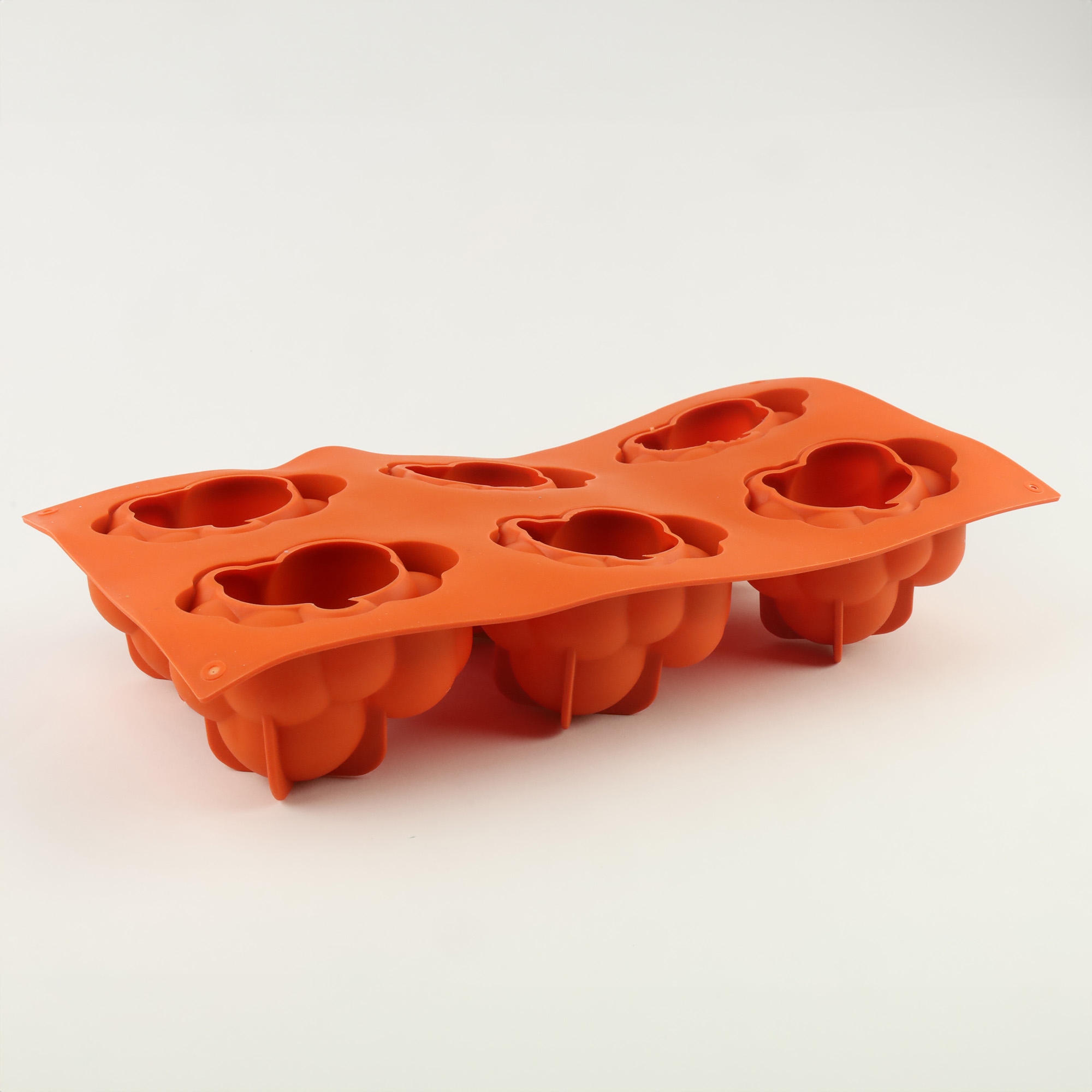 FORMA SILIKONOWA CHMURKA DO CIASTEK MUFFINEK DESERY 3D 19x35CM 6 GNIAZD