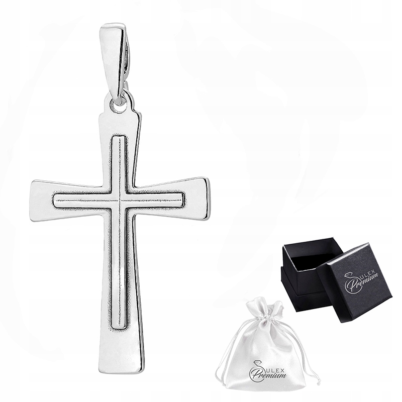 Stříbrný křížek ryzost 925 Přívěsek Přívěsek Kříž na Dárek