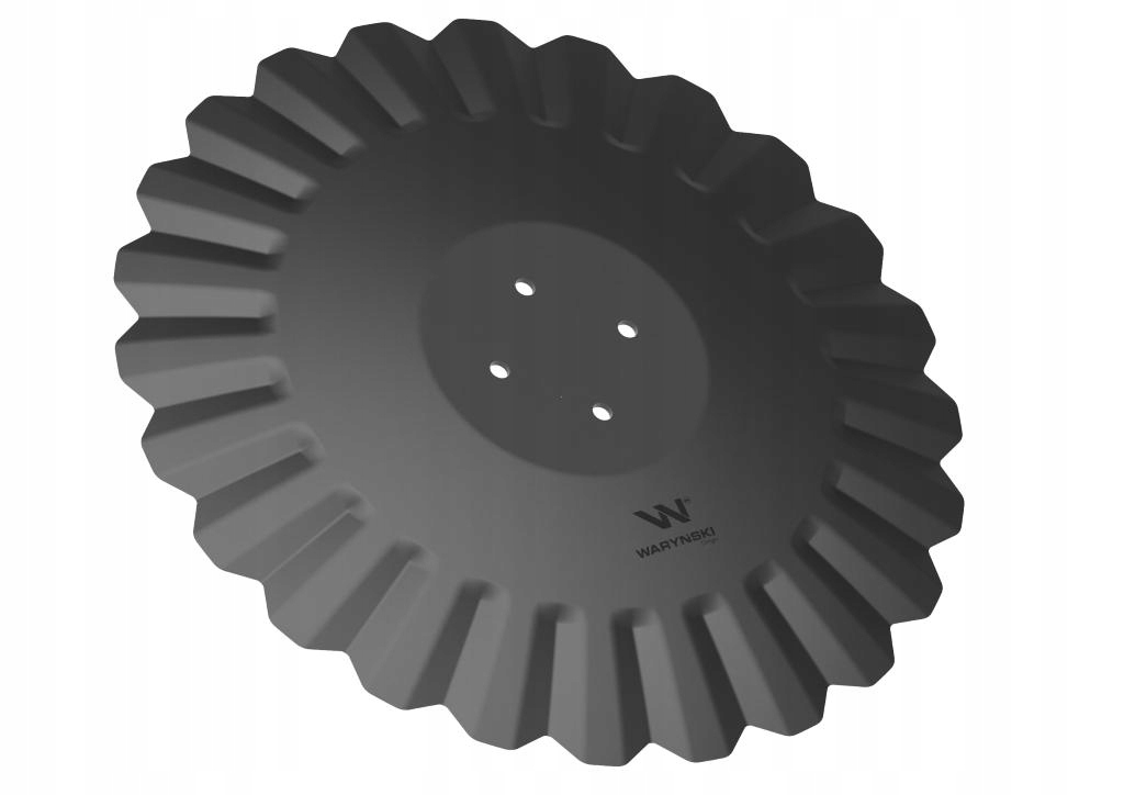 Talíř, lisovaný fi 560, upevnění 4/98, tloušťka 5 mm, ocel, Waryński