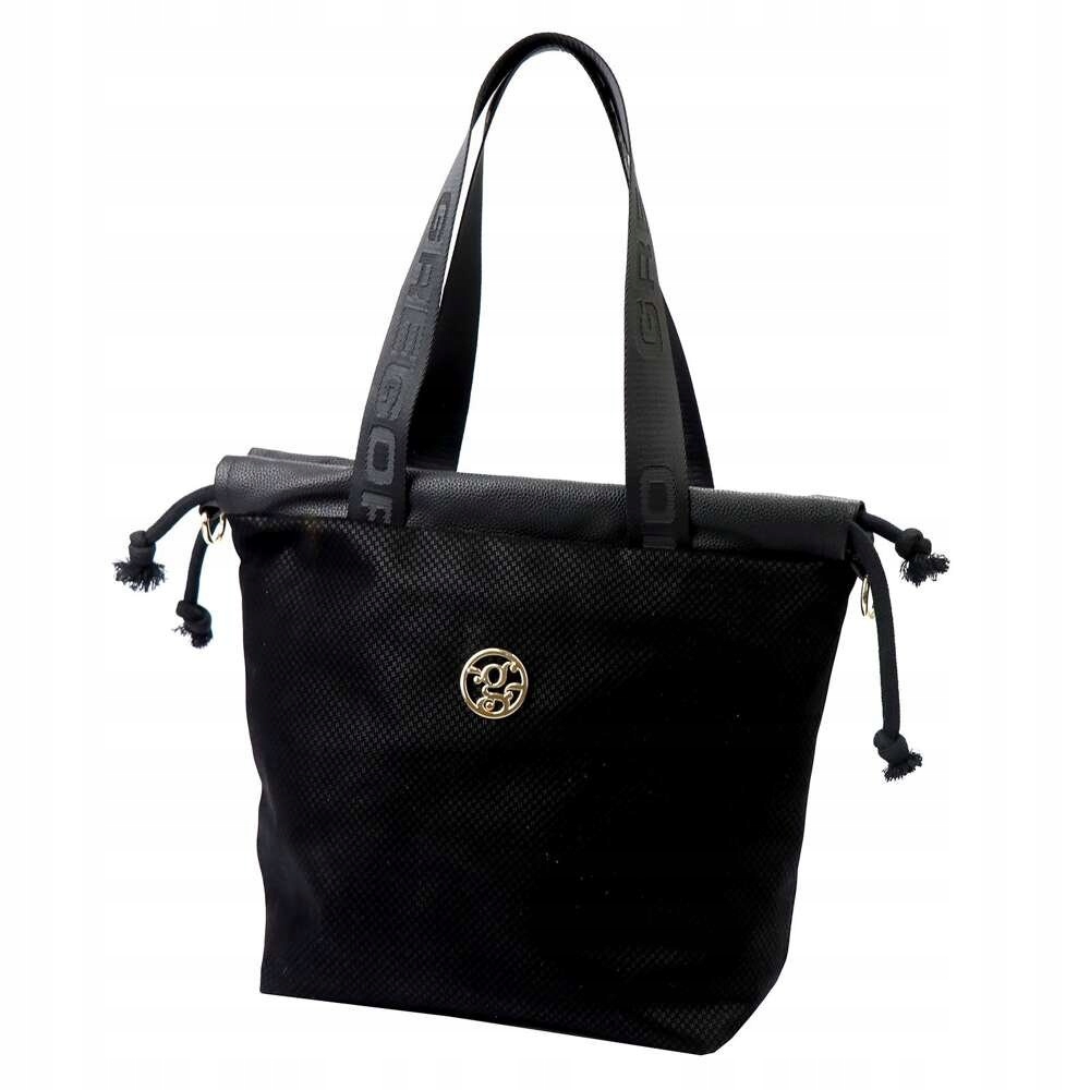 Dámská kabelka shopperka eko kůže černá A4 Gregorio