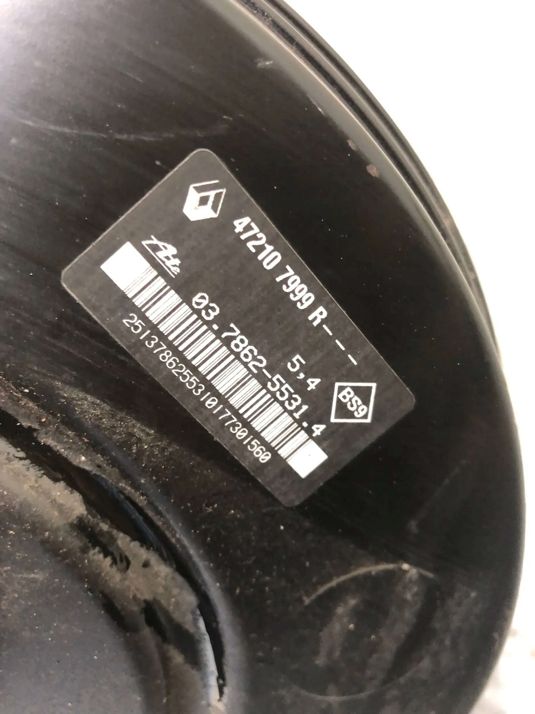 Servo bremsen DACIA DOKKER 472107999R