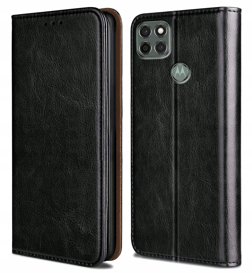 

Etui Magnetyczne Skóra Do Motorola G9 Power +szkło