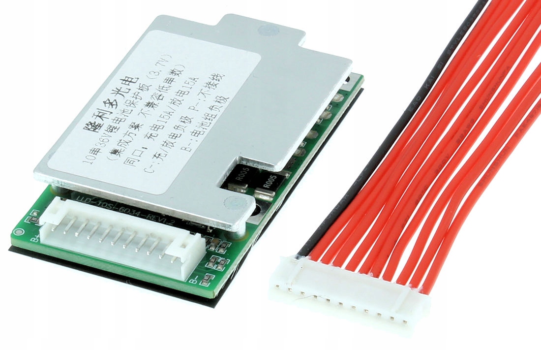 

Moduł Bms 10s 15A Li-ion 18650 36V 42V Ładowarka