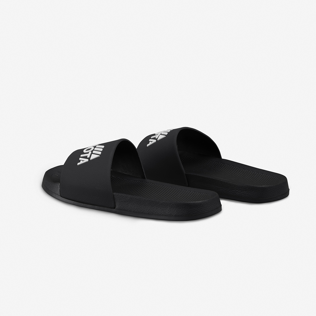 GUMOWE KLAPKI BASENOWE UNISEX 38 KUBOTA CZARNE LEKKIE KLAPKI 38 Rozmiar 38