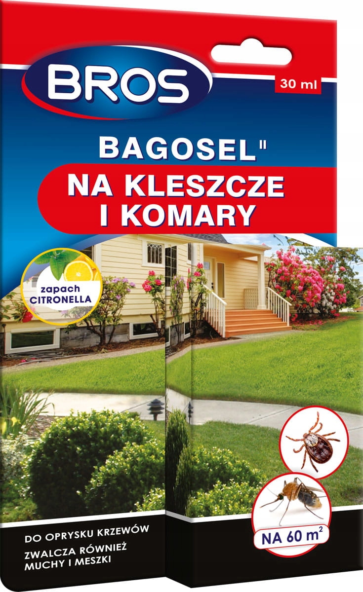 

Bros Bagosel 100EC 30ml komary kleszcze oprysk
