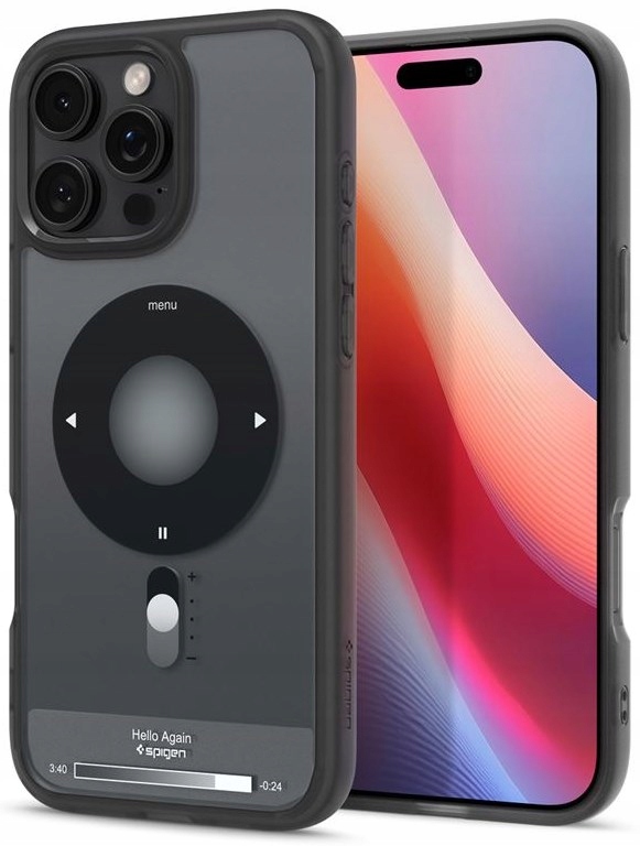Etui plecki Spigen Ultra Hybrid MagSafe, classic black iPhone 16 Pro