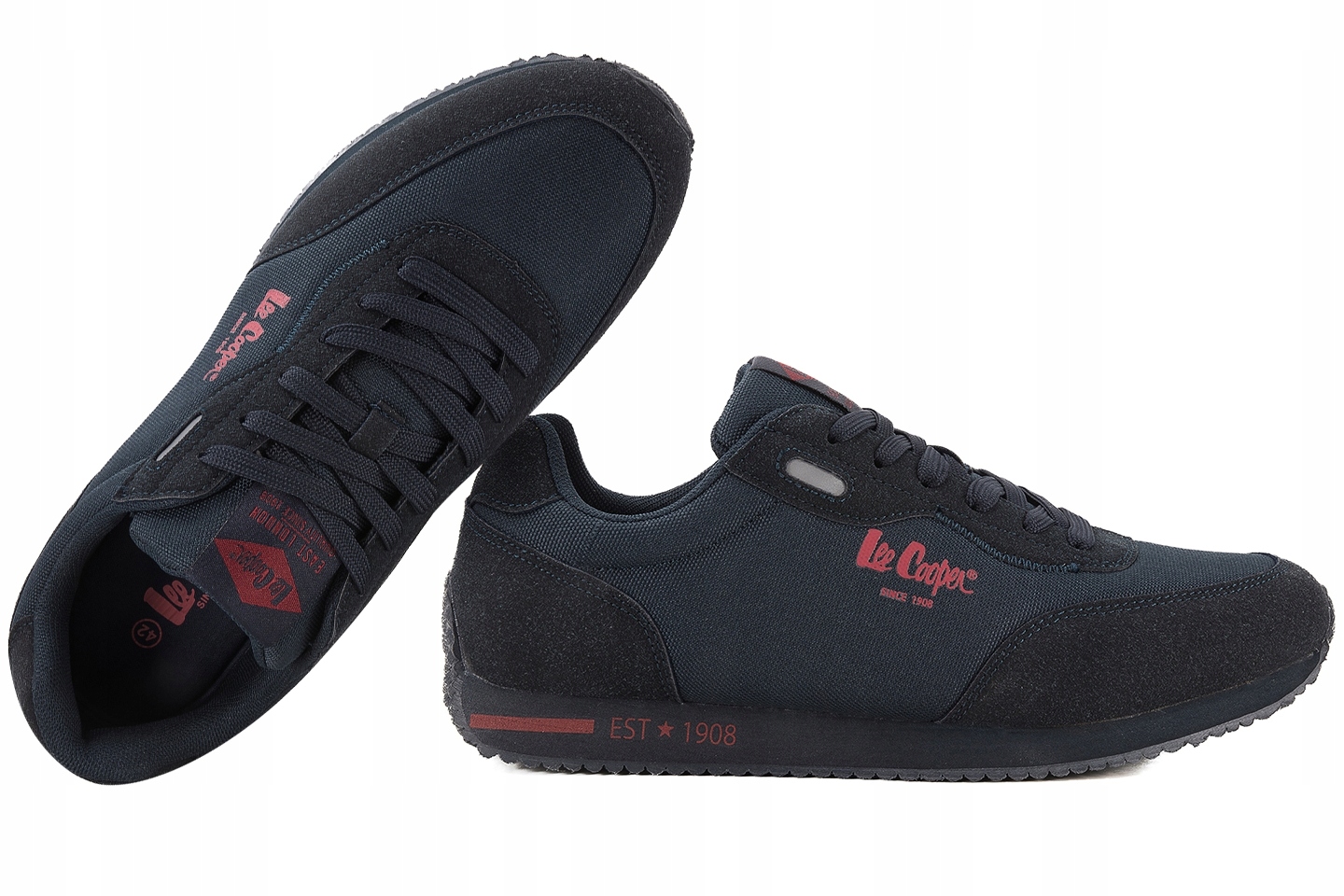 Lee Cooper LCW-25-03-3385 Sportovní Boty Tenisky Textilní 44 Tmavě modrá