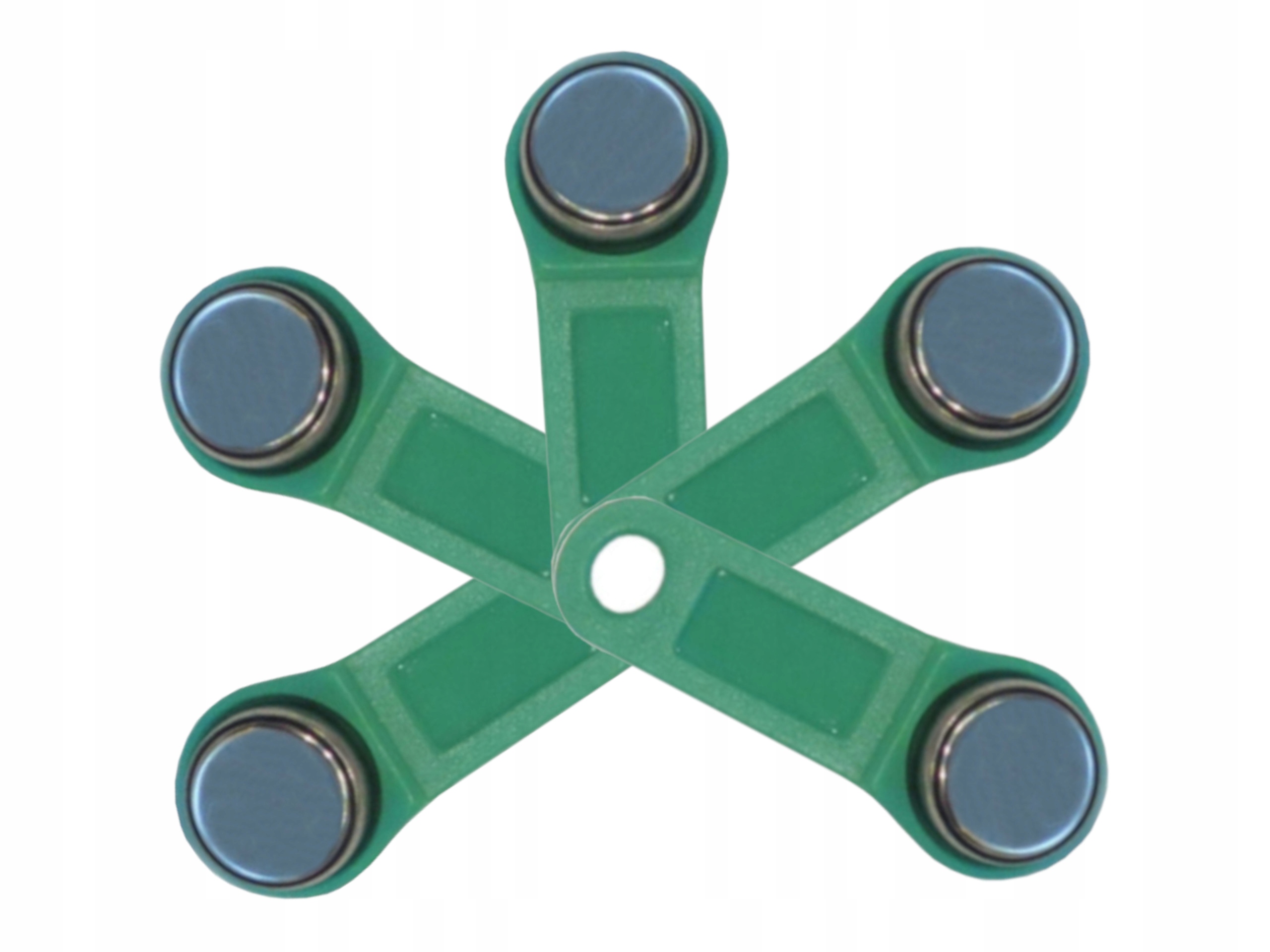 Přívěsek Na Klíče Pastilka pro Dallas iButton TM1990 Cyfral Laskomex zelená 50 kusů