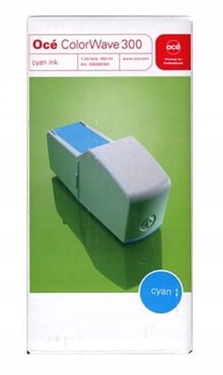 Tusz Oce CW-300 1060091361 350 ml Originál ColorWave 300 cyan modrý