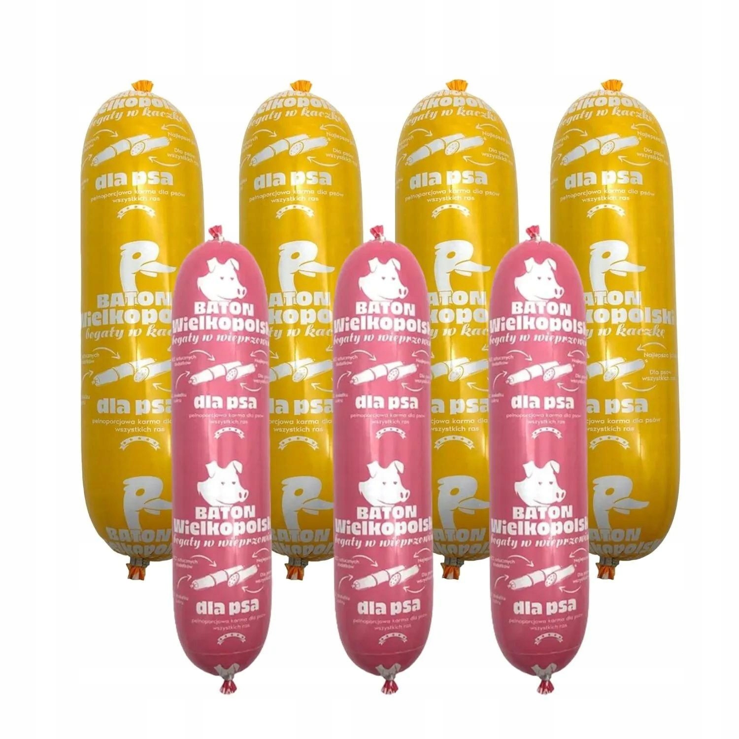 Levně Velkopolská tyčinka pro psa 20 x 900 g kachna vepřové maso vysoká kvalita