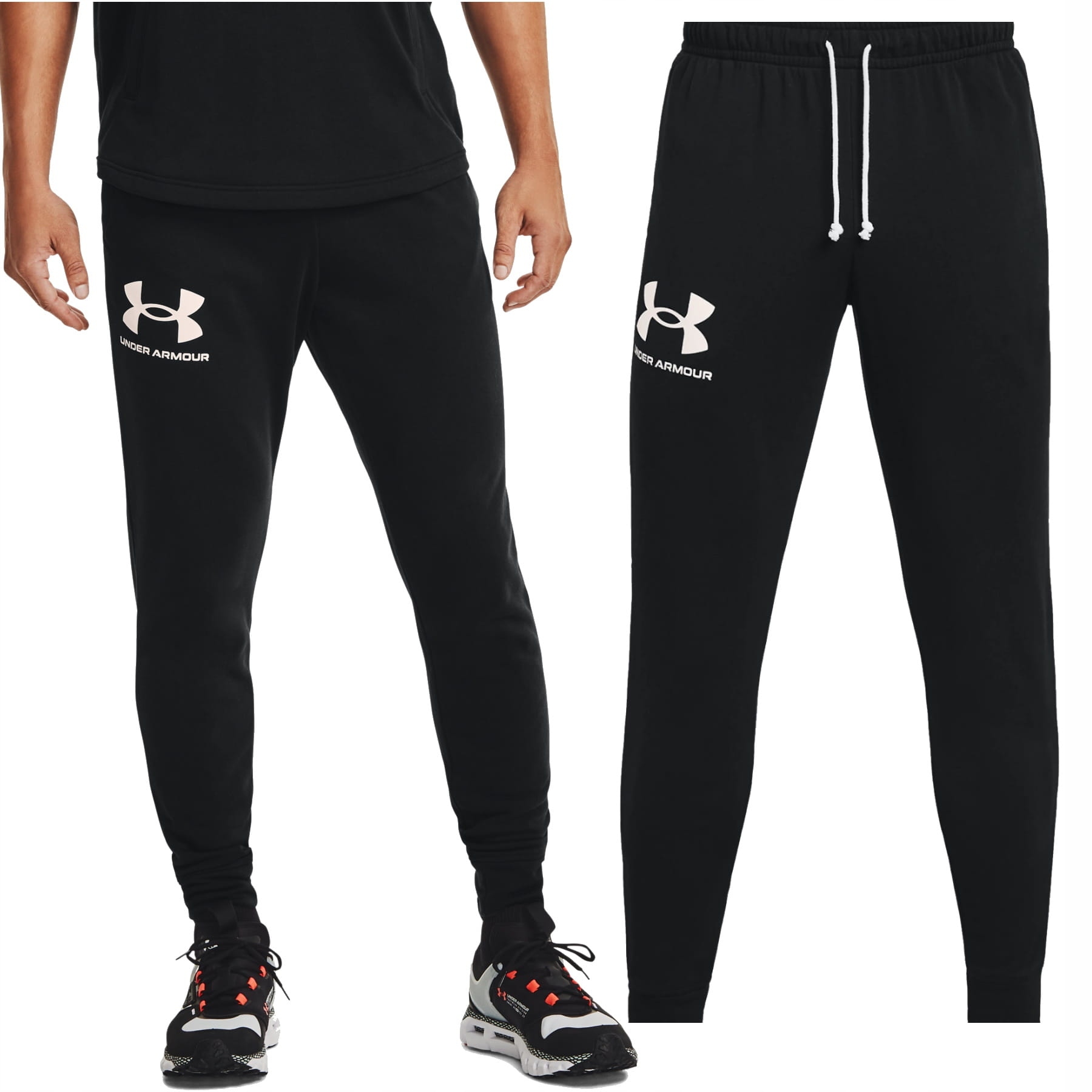 

Spodnie Under Armour Męskie Dresy Rival Czarne - M