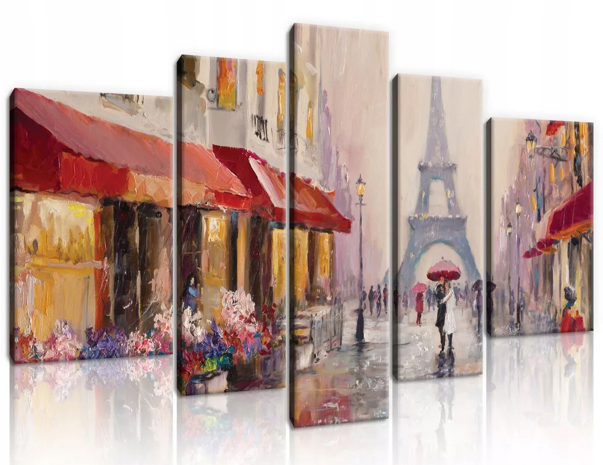 Obraz Na Plátně Canvas 170x100 Paříž Ulice Procházka